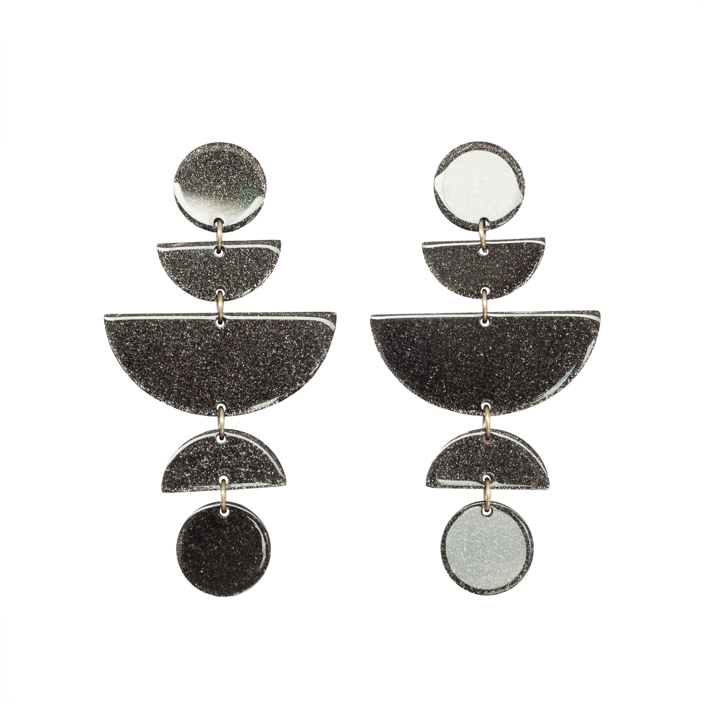 Aretes Concha Glitter