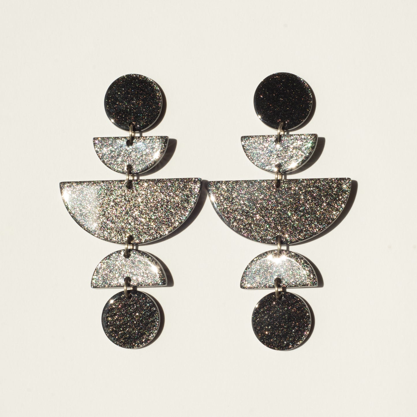Aretes Concha Glitter