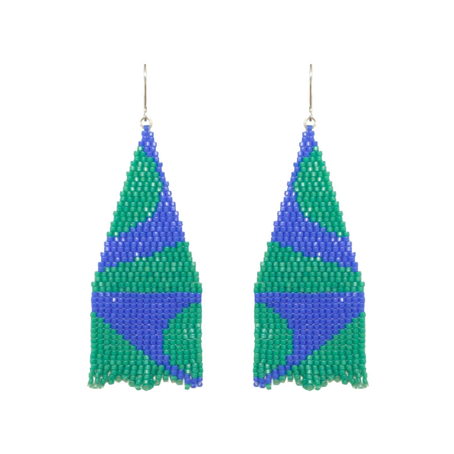 Aretes tejidos minimalistas Carmen G&B