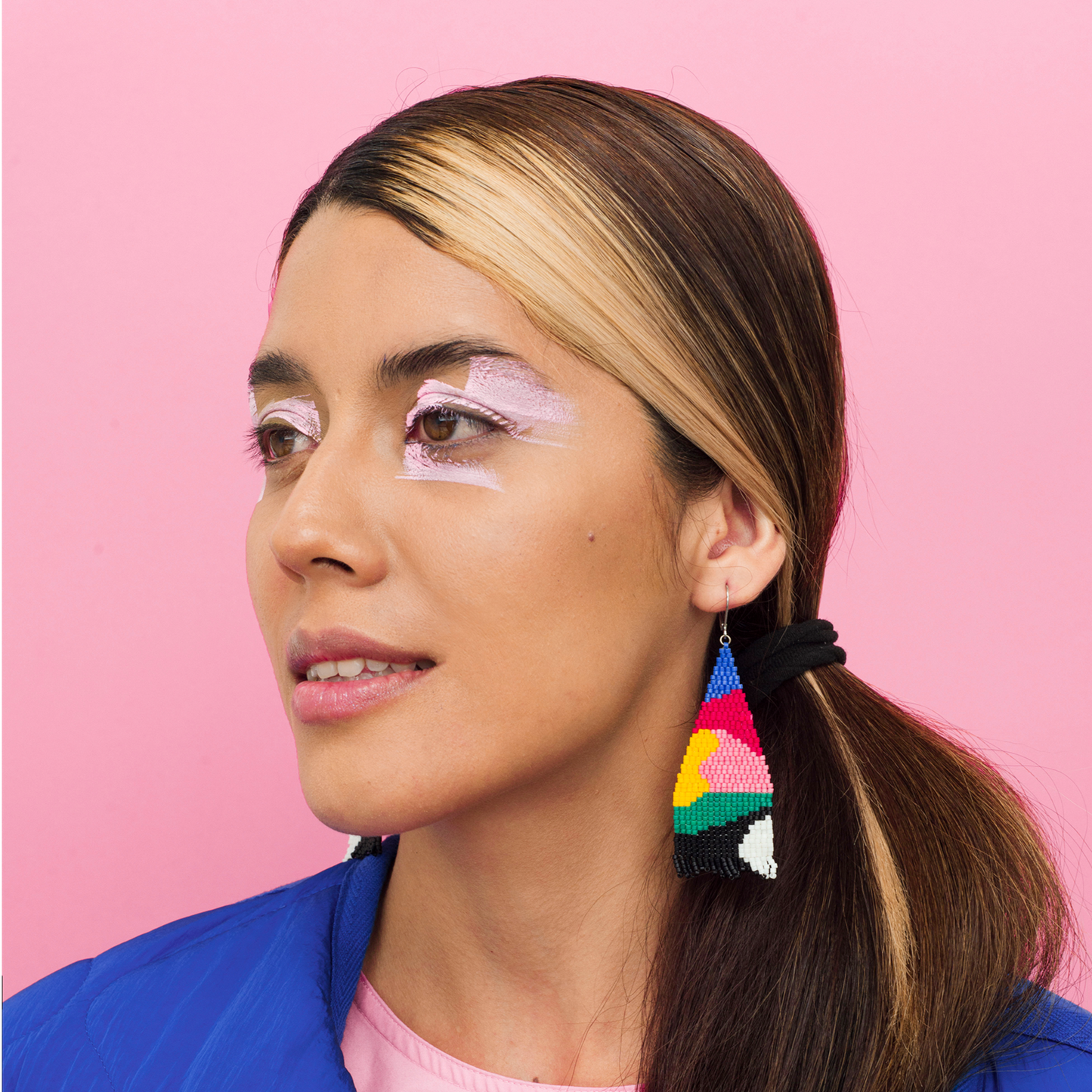 Aretes de colores Sonia - Blue