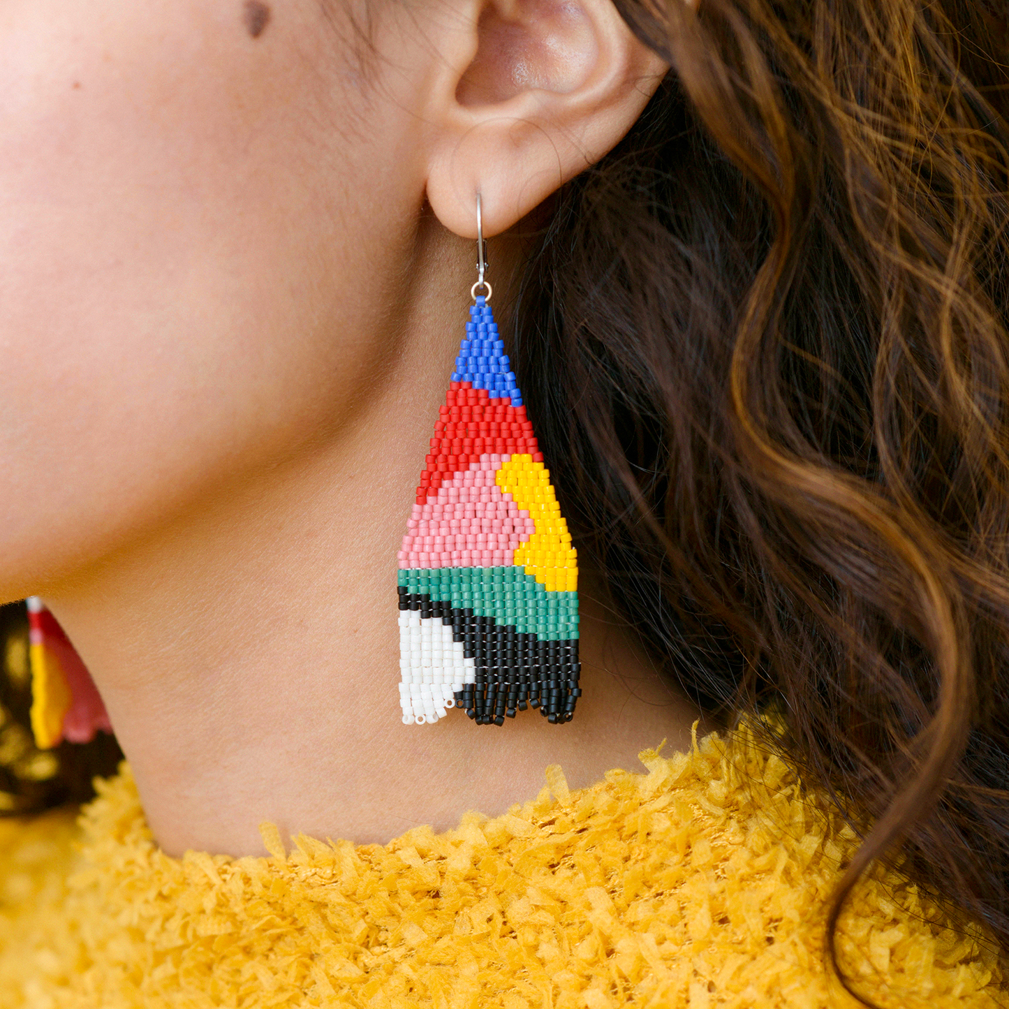 Aretes de colores Sonia - Blue
