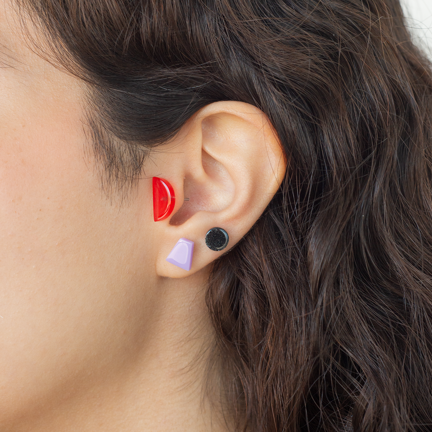 Set de mini pendientes Teo