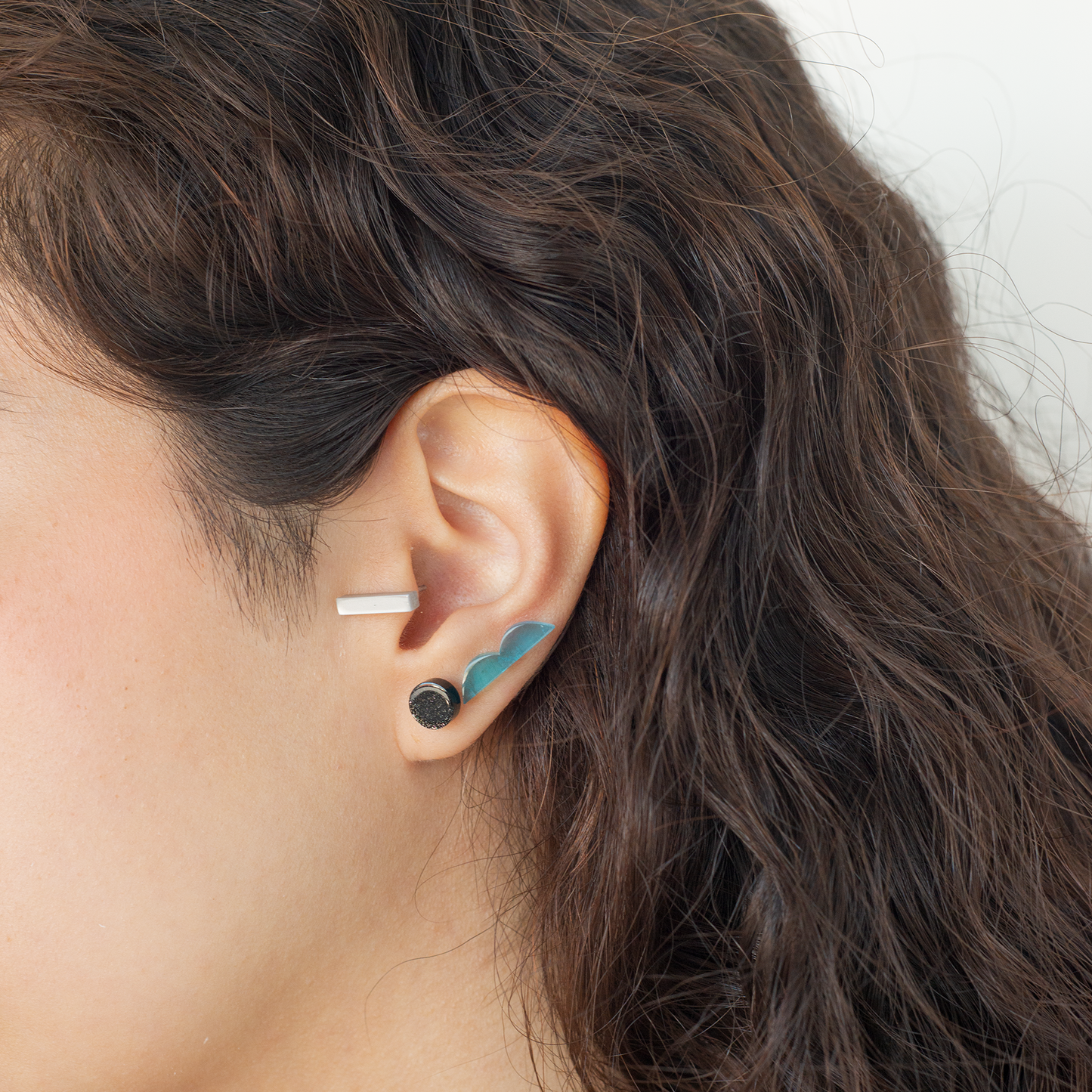 Set de mini pendientes Teo